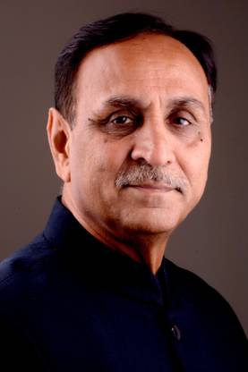 Shri Vijay Rupani Paper Wall Poster Without Frame Paper Print