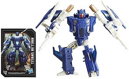 TRANSFORMERS Generations Titans Return Triggerhappy and Blowpipe