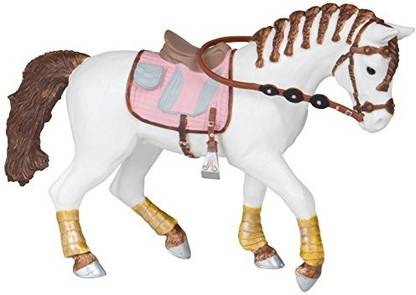 Papo Braided Mane Horse Toy