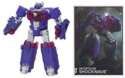 TRANSFORMERS Generations Combiner Wars Legends Class Shockwave Figure