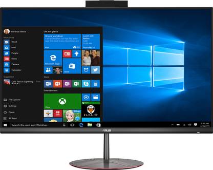 ASUS Zen AiO Core i7 (16 GB DDR4/1 TB/128 GB SSD/Windows 10 Home/4 GB GDDR5/23.8 Inch Screen/ZN242IFGK-BA073T)