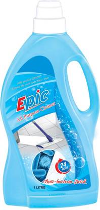epic Anti - Bacteria Detok All Purpose Cleaner, kills 99.9% Of Gems Remove 100% Anti Mite 1 Litre Detok smel
