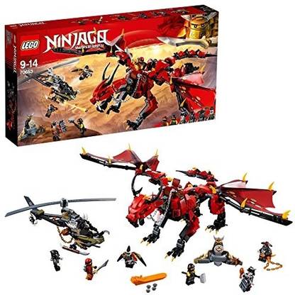 LEGO Hunter Helicopter Toy, Build & Play Dragon Toys for Kids