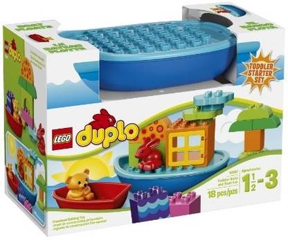 LEGO DUPLO Toddler Build and Boat Fun Building Set 10567