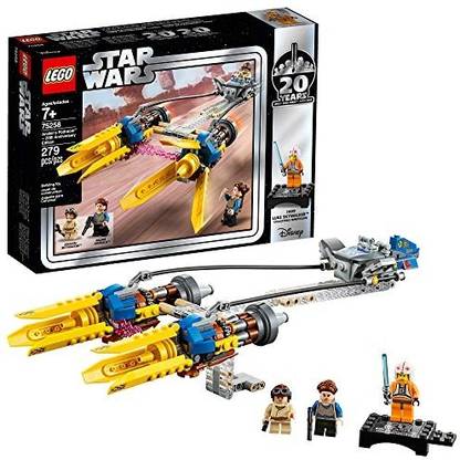 LEGO Anakin Podracer - 20th Anniversary Edition 75258 Building Kit (279 Piece)