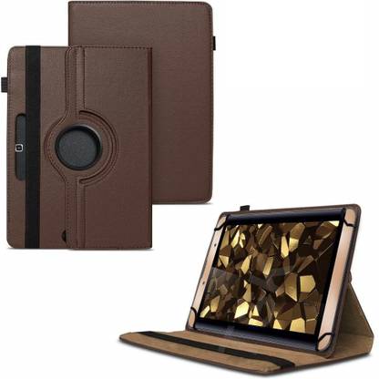 TGK Flip Cover for iBall Slide Snap 4G2 7 inch Tablet with 360 Degree Rotating Leather Stand Case
