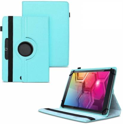 TGK Flip Cover for iBall Slide 6351 Q40i Tablet 7 inch (With 360 Degree Rotating Leather Stand Case)