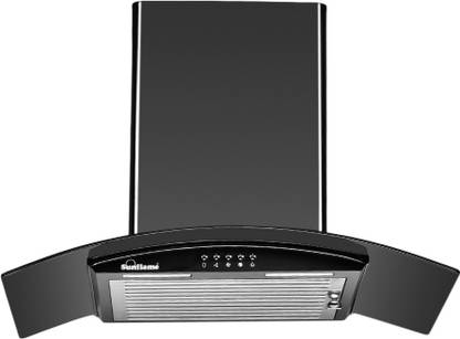 Sunflame CHIMNEY EDGE 60 Wall Mounted BLACK 1100 CMH Chimney