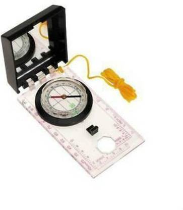Zahuu Map Navigation Compass Liquid Filled with Sighting Mirror Compass