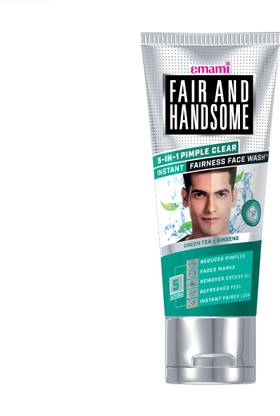 FAIR AND HANDSOME 5 in 1 Pimple Clear Instant Fairness Face Wash