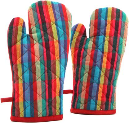 Raksha Multicolor Cotton Kitchen Linen Set