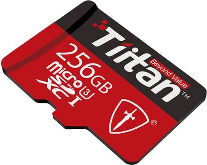 टीइटन Ultra 256 GB माइक्रो SDXC UHS Class 3 300 MB/s मेमोरी कार्ड