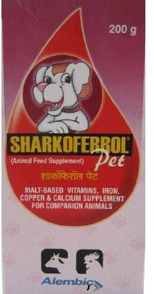 SHARKOFERROL Vitamin-mineral nutritional supplement For Dogs 200 gram Pet Health Supplements