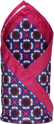 ALVARO CASTAGNINO Printed Polyester Pocket Square