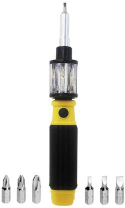 JMALL Trade Bit 360 6 in 1 Screw Driver Set - DR08A Standard Screwdriver Set