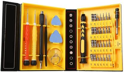 Corslet Screwdriver , Tool kit 38 Pcs , Screw Driver Kit , Screwdriver Tool Kit , Screwdriver Kit Combination Screwdriver Set , Screwdriver Kit for Mobile , Pc , Home Use , Laptop , Computer Combination Screwdriver Set