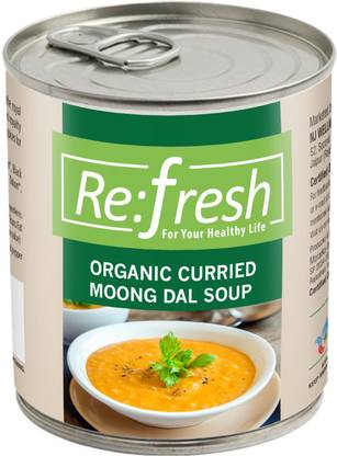 Refresh Organic Curried Moong Dal Soup 400 Gm
