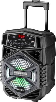 Intex Multimedia Trolley Speaker T-301 TUFB 12 W Bluetooth Party Speaker