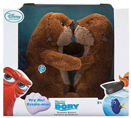 DISNEY Otters Interactive Feature Plush Set - Finding Dory - Small - 8''  - 20.29 cm