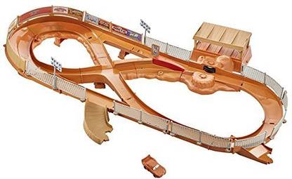 DISNEY Cars 3 Thunder Hollow Criss-cross Track Set