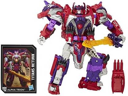 TRANSFORMERS Generations Titans Return Autobot Sovereign and Alpha Trion