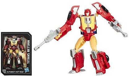 TRANSFORMERS Generations Titans Return Autobot Hot Rod and Firedrive
