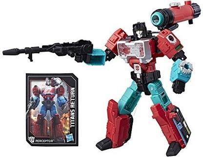 TRANSFORMERS Generations Titans Return Autobot Perceptor and Convex
