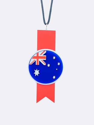 Clean Clever Double-Side Australia Flag Hanging for Rear View Mirror Car Hanging Ornament