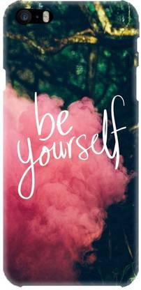 LEEMARA Back Cover for Apple iPhone 5-Quotes Printed Mobile Back Cover