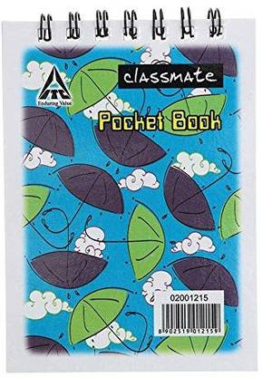 Classmate class mate Pocket-size Notebook ruled 42 Pages