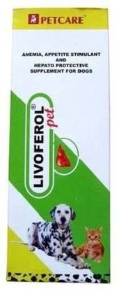 Pet Care Livoferol Improves liver efficiency For Puppies ,Dogs,Pregnant/Nursing Pet Health Supplements