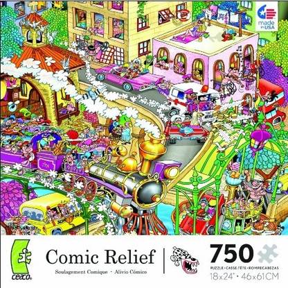 CEACO Comic Relief Heaven on Earth 750 Piece Jigsaw Puzzle