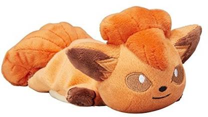POKEMON Center Original Kuttari Vulpix (Rokon) Stuffed Beanbag Poke Doll Plush (6.5-Inch)  - 5.69 cm