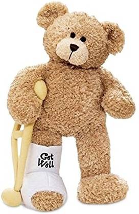 GUND Break a Leg Jr., Broken Leg Bear Get Well Soon Teddy Bear with a Cast,  - 7.62 cm