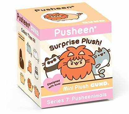 GUND Pusheen Blind Box Plush Stuffed Keychain, Mystery Series 7  - 6.99 cm