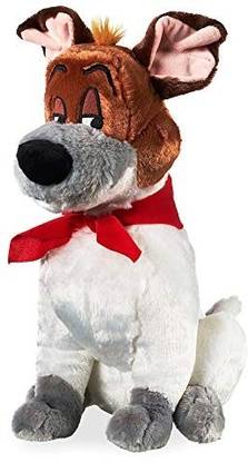DISNEY Dodger Plush - Oliver & Company - Medium - 14 Inch  - 14.5 cm