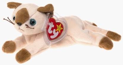 TY Beanie Baby - SNIP the Cat  - 5.6 cm