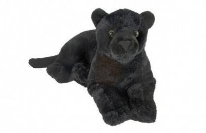 WILD REPUBLIC Black Jaguar Plush, Stuffed Animal, Plush Toy, Kids Gifts, Zoo Toy, 18"  - 25.4 cm