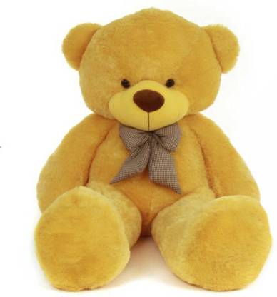 ORIGINAL HUB 6 FEET YELLOW TEDDY BEAR  - 188.1 cm