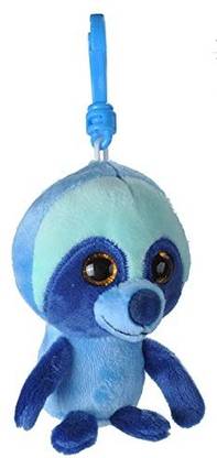 WILD REPUBLIC 23138 Sensory Toys, Sloth Plush Scent Clip, Scented Stuffed Animals, Backpack Clips, Unique Finds, Raspberry, 4"  - 10.16 cm