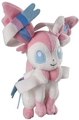 POKEMON Sylveon ~9.5" Mini-Plush Evolution of Eevee Series  - 20.32 cm