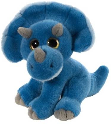 WILD REPUBLIC Triceratops Plush, Dinosaur Stuffed Animal, Plush Toy, Wild Watchers  - 17.78 cm