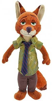 DISNEY Zootopia Nick Wilde Exclusive 13" Plush  - 5.11 cm