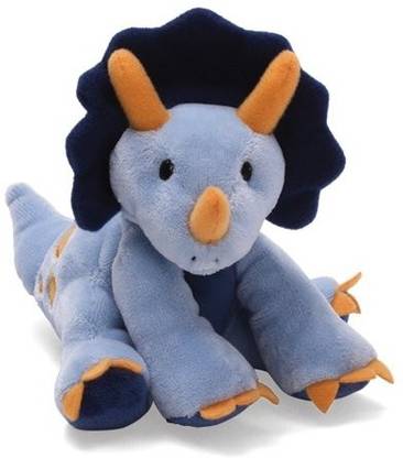 GUND Animal Chatter Dino-Roars Triceratops Dinosaur 6" Plush Sound Toy  - 2.29 cm