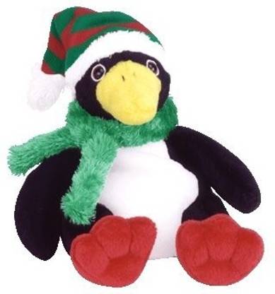 TY Beanie Baby - TOBOGGAN the Penguin  - 7.11 cm