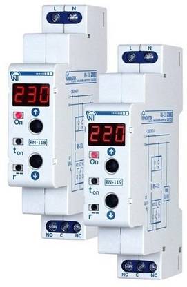 novatek electro Single Phase Voltage Monitoring Relay RN-119 MCB