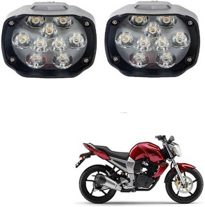 BRPEARl 9 LED Transformer Bumble Bee Style Bike Fog Light Lamp For R5 s Headlight Motorbike LED for Yamaha (12 V, 15 W)