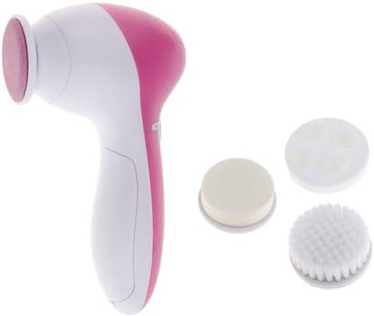 Right Traders RTT_1087 4 in 1 Electric Facial Cleansing Spin Brush Skin Care Massager Massager
