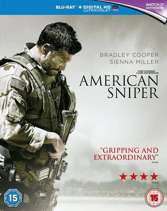 American Sniper (Blu-ray + Digital HD + UV) (Slipcase) (Region Free + Fully Packaged Import)