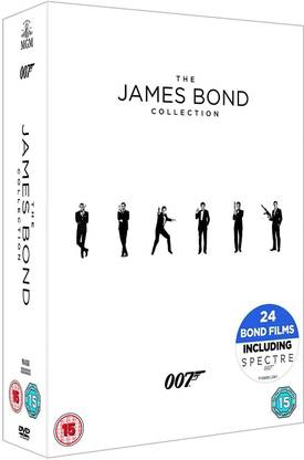 The James Bond 24 Movies Collection (24-Disc Box Set) (Fully Packaged Import) (Region 2)